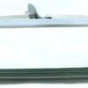 Rear View Mirror 8" Day/Nite Gray Knob/Rubber Trim 64-67 CH/EC