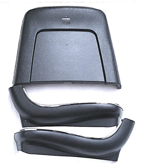 Seat - Bucket Panel Kit (6pc) Black 69-72 CH/EC, 69-72 Nova
