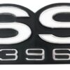 Emblem - Rear "SS396" 67 CH