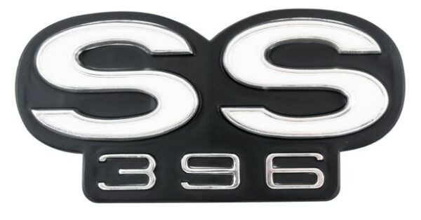 Emblem - Rear "SS396" 67 CH